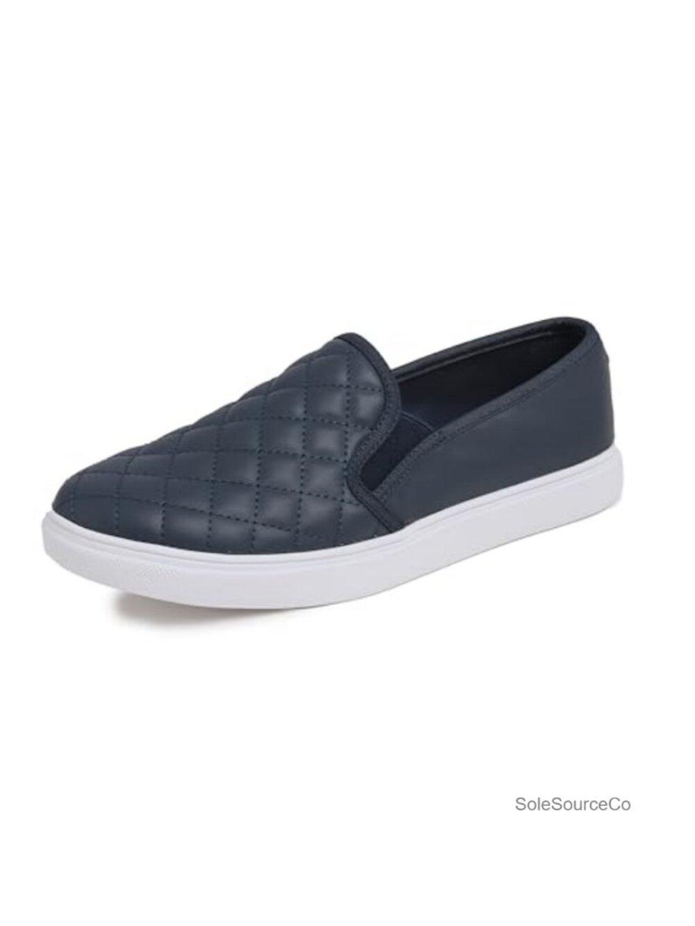 Women's Slip On Quilted Sneaker Comfort Loafer Flats Casual Walking Shoes